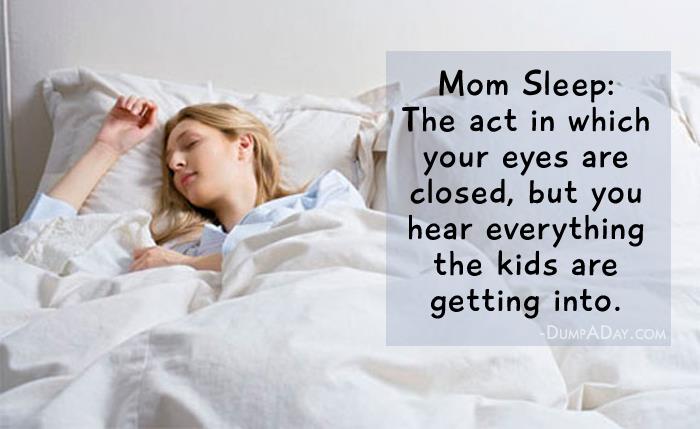 Mom sleep