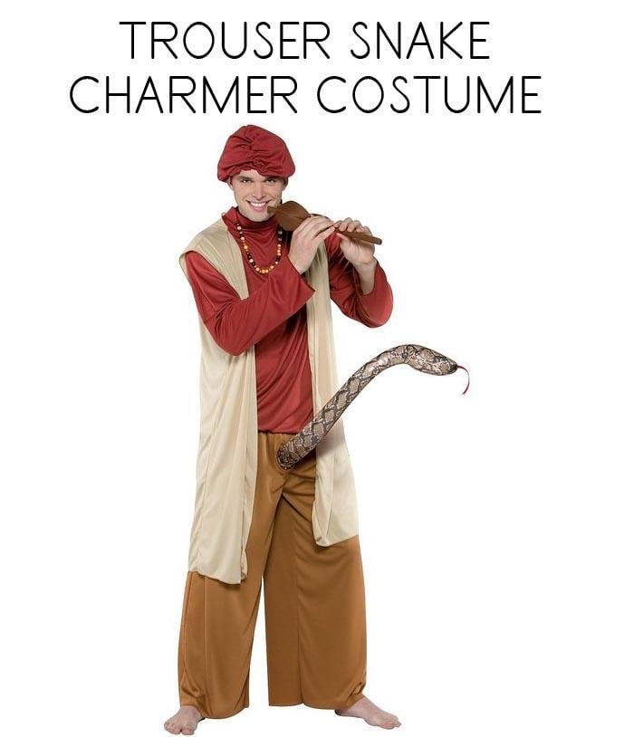 Trouser Snake Charmer Costume