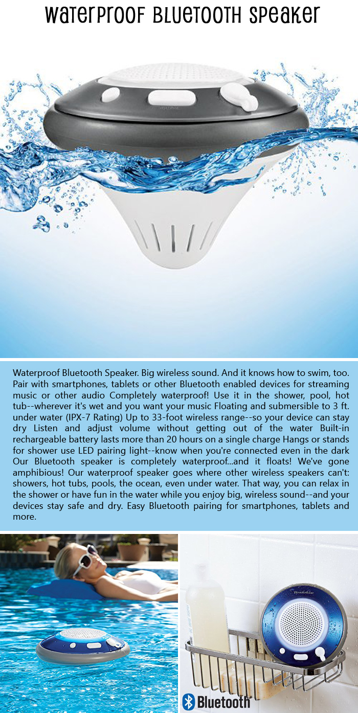 Waterproof Bluetooth Speaker