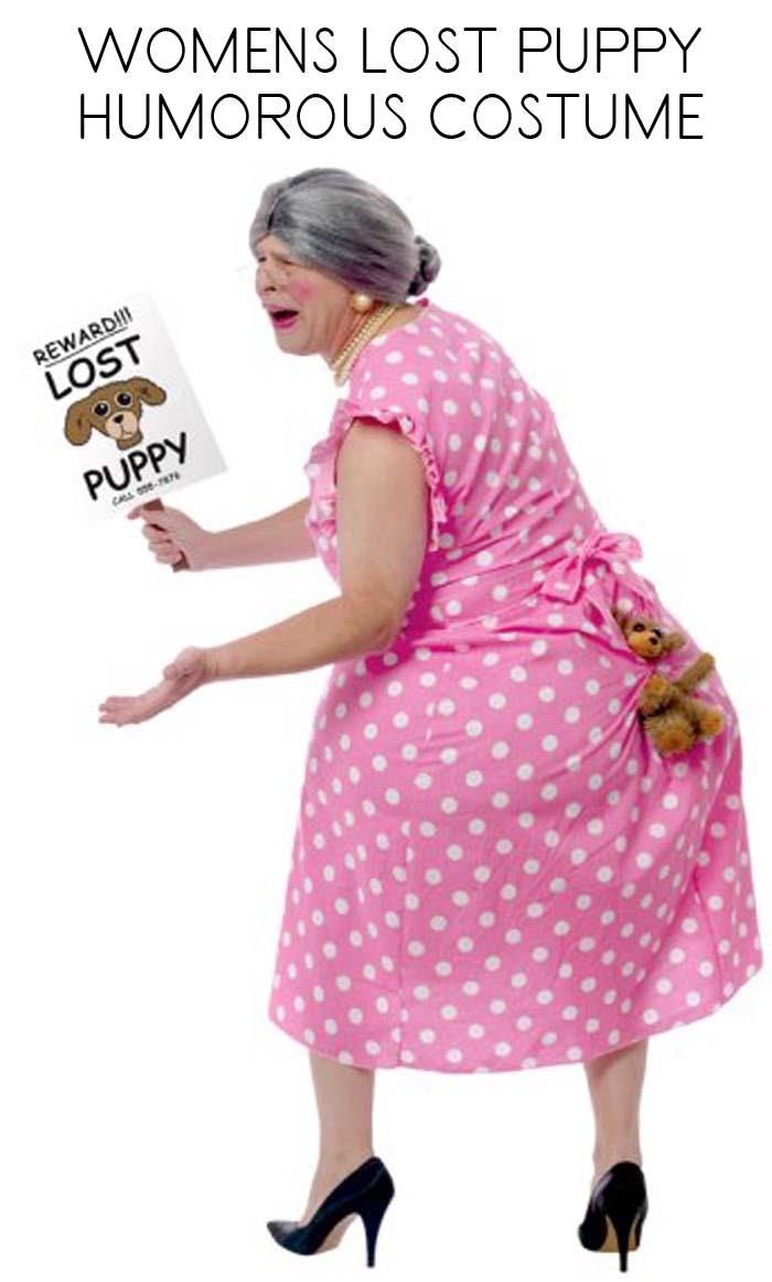 Womens Lost Puppy Humorous Costume