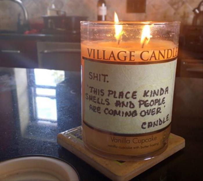 funny candle