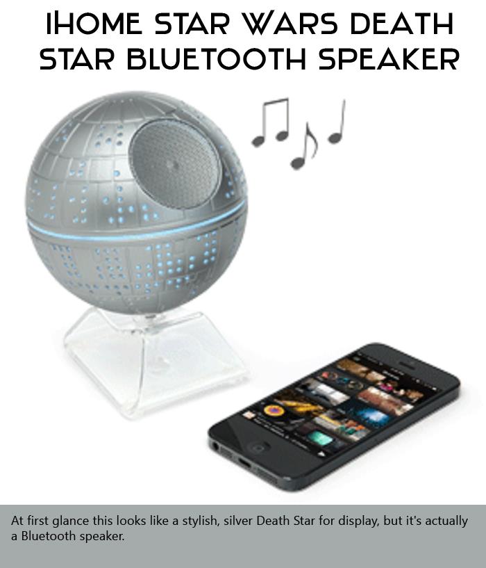 iHome Star Wars Death Star Bluetooth Speaker