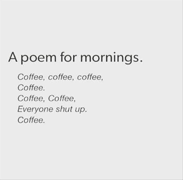 morning poems