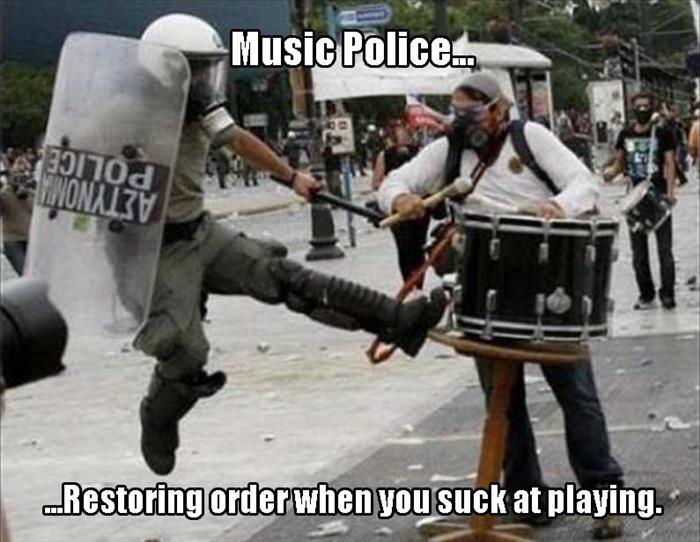 music police