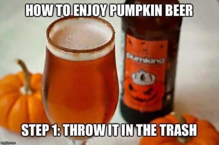 pumpkin beer