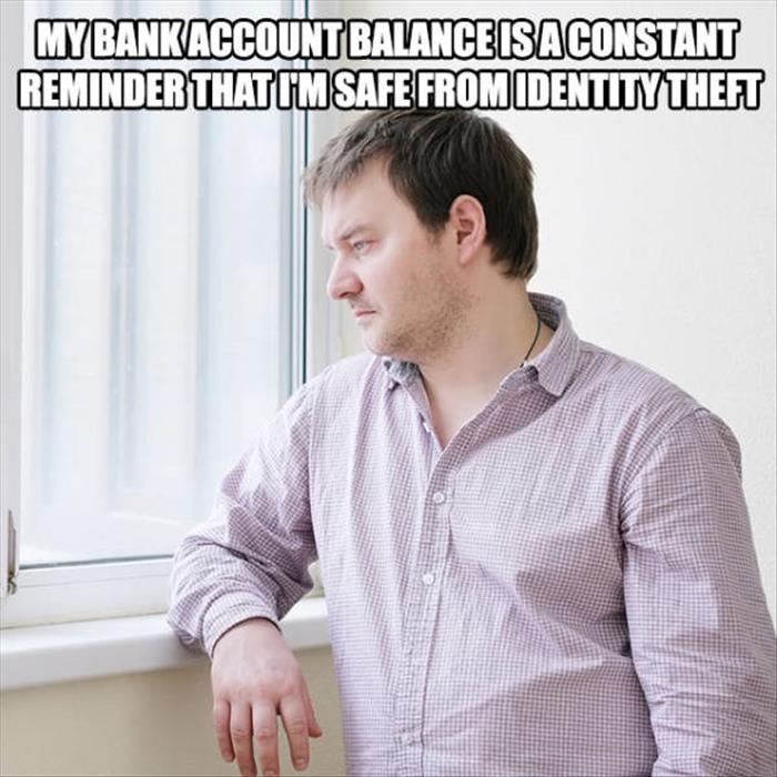 the bank account