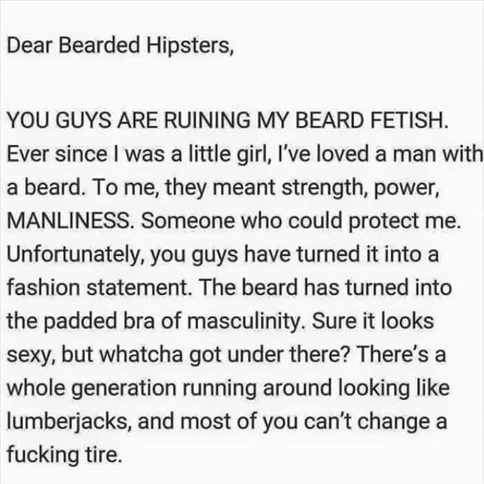 the bearded hipster