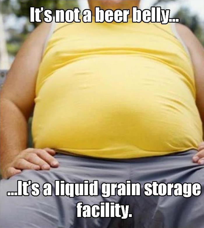 the beer belly