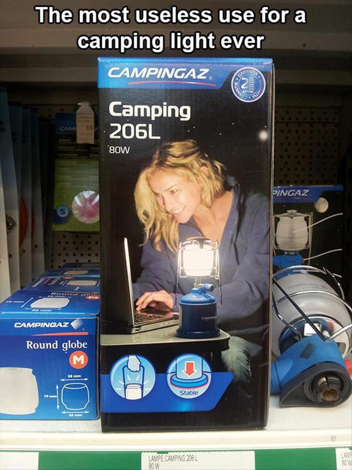 the camping light