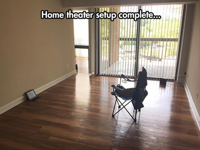 the home theater