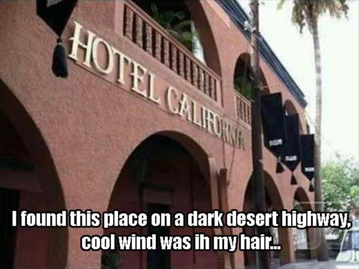 the hotel california