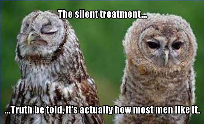 the silent treatment