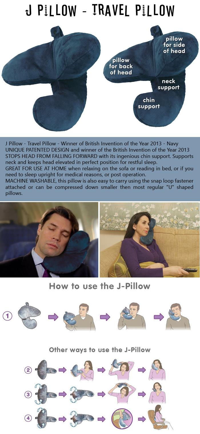 J Pillow - Travel Pillow