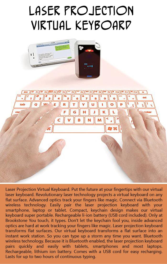 Laser Projection Virtual Keyboard