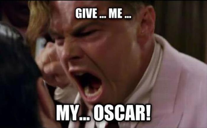 Leo needs an oscar