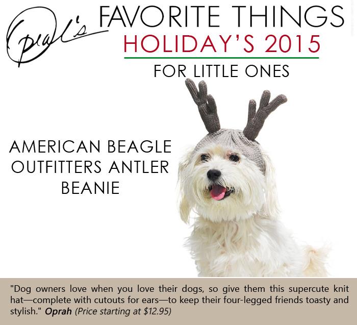 Oprah's Favorite Things- American Beagle Outfitters antler beanie