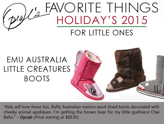 Oprah's Favorite Things -EMU Australia Little Creatures boots