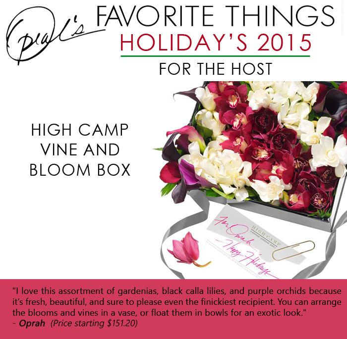 Oprah's Favorite Things- High Camp Vine and Bloom box