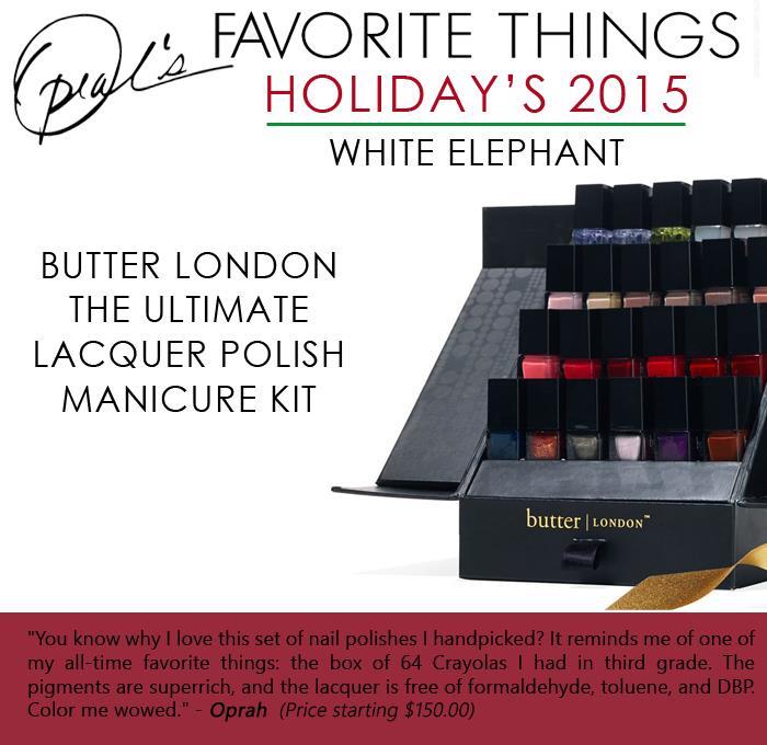 Oprah's Favorite Things- butter LONDON The Ultimate Lacquer Polish Manicure Kit