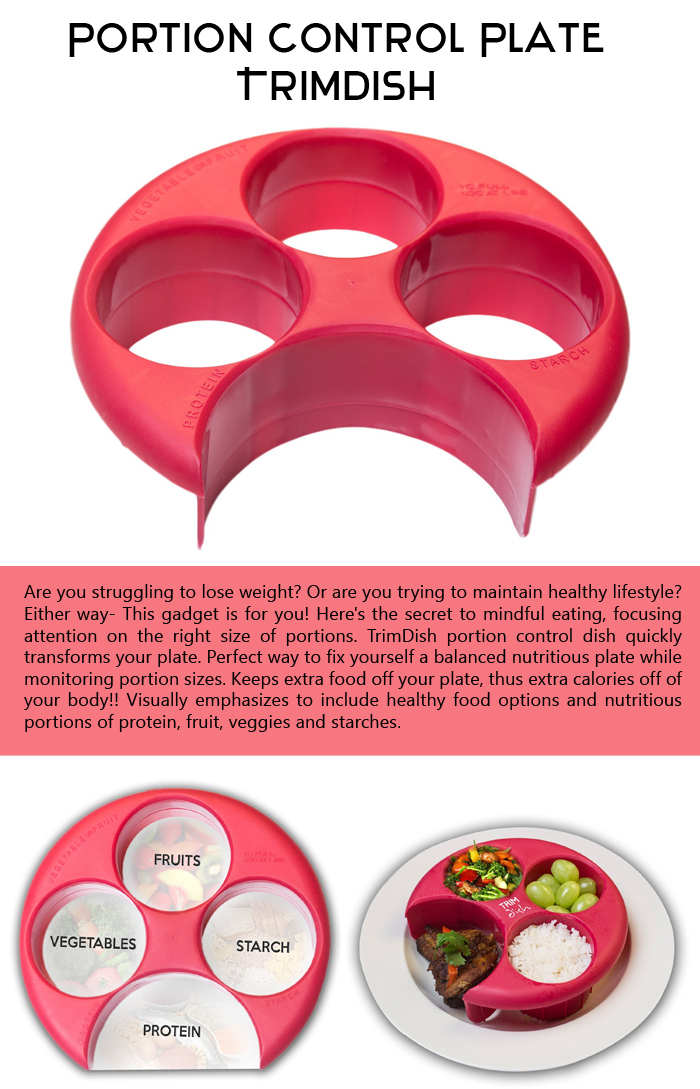 Portion Control Plate TrimDish