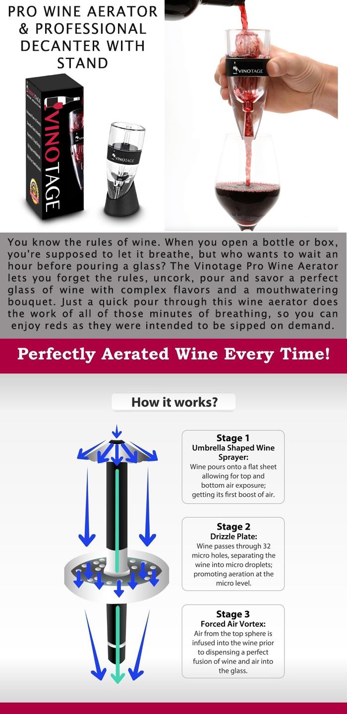 Pro Wine Aerator