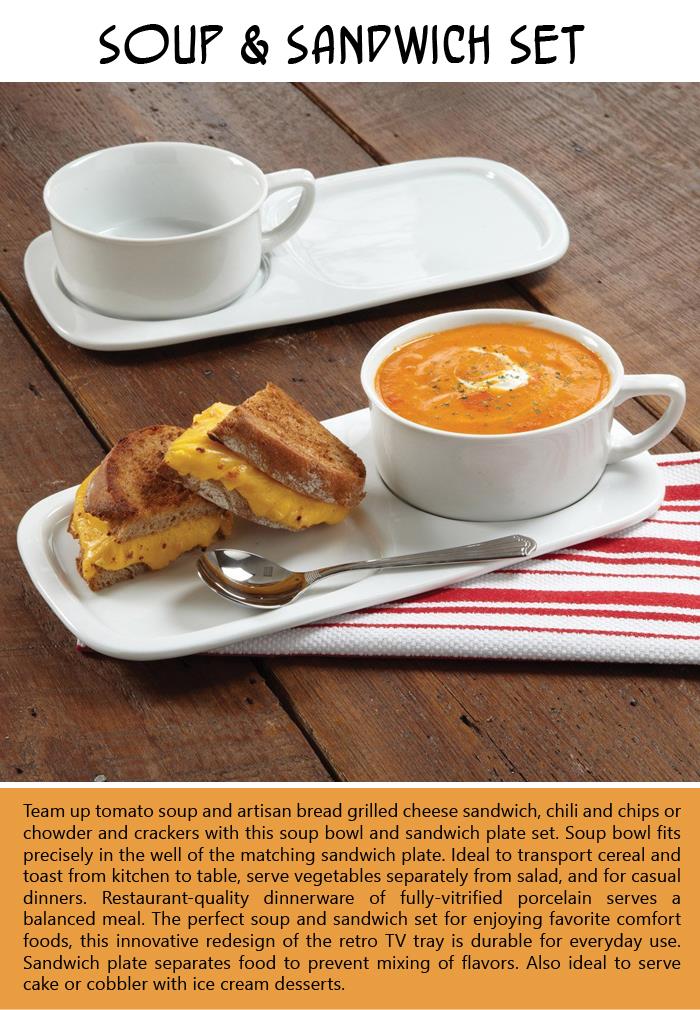 Soup and Sandwich Set