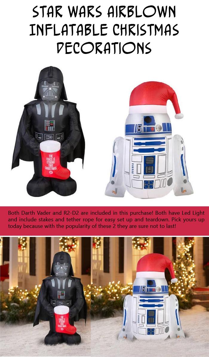 Star Wars Airblown Inflatable Christmas Decorations
