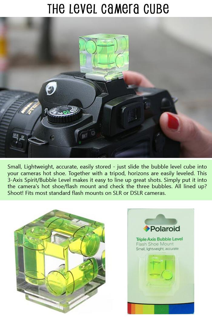 The Level Camera Cube