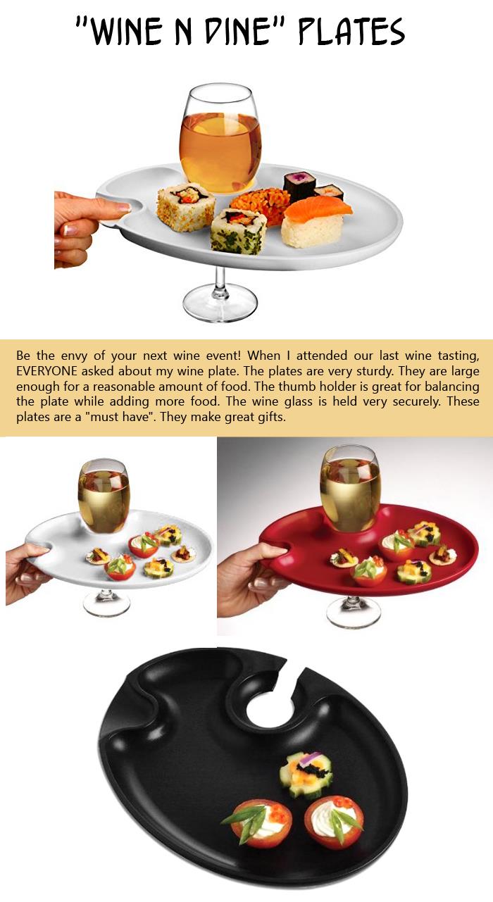 Wine n Dine Plates