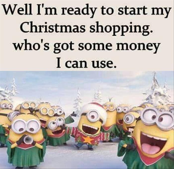 funny christmas shopping