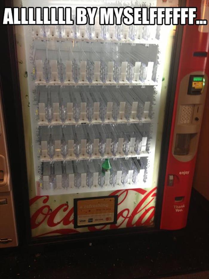 funny vending machine