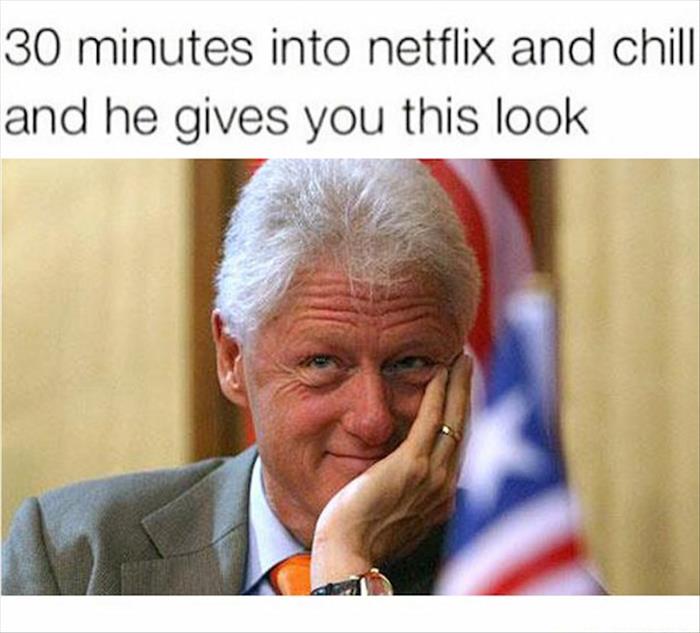 netflix and chill with bill clinton (3)