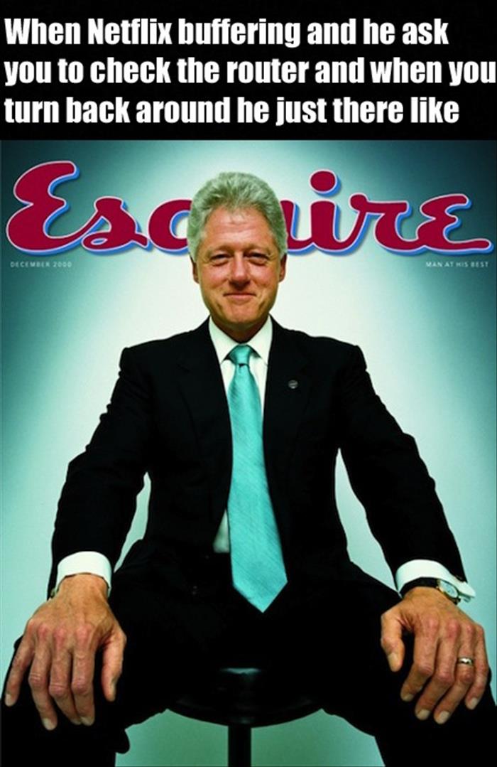 netflix and chill with bill clinton (4)