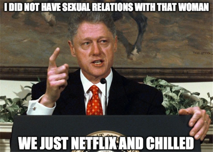 netflix and chill with bill clinton (4)