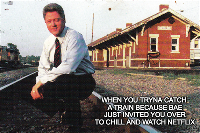 netflix and chill with bill clinton (5)