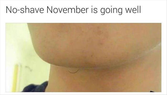 no shave november