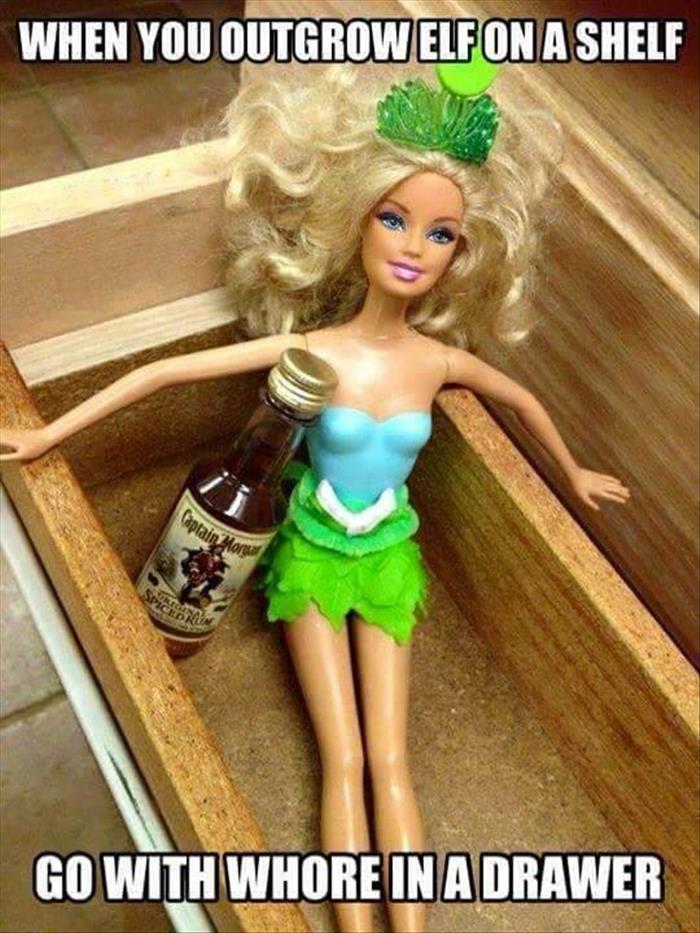 the barbie elf on the shelf