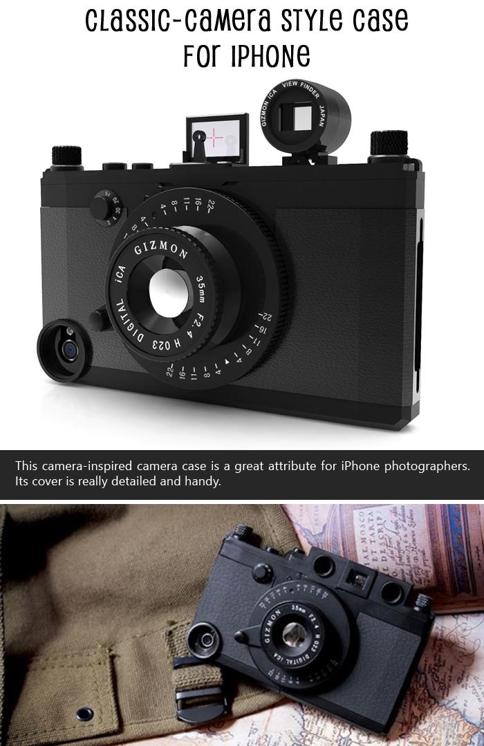 Classic-Camera Style Case for iPhone