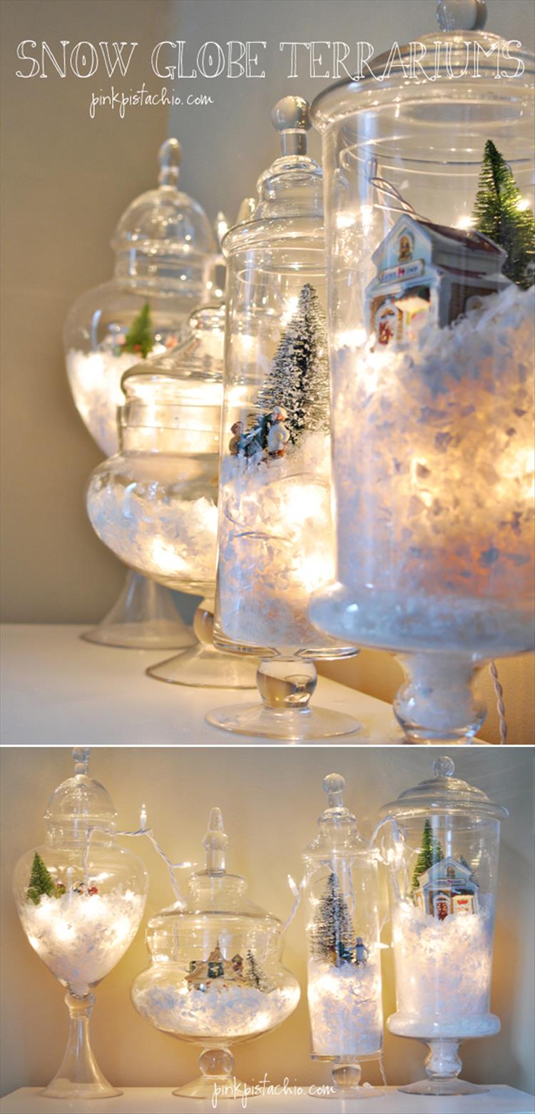 DIY Snow Globes