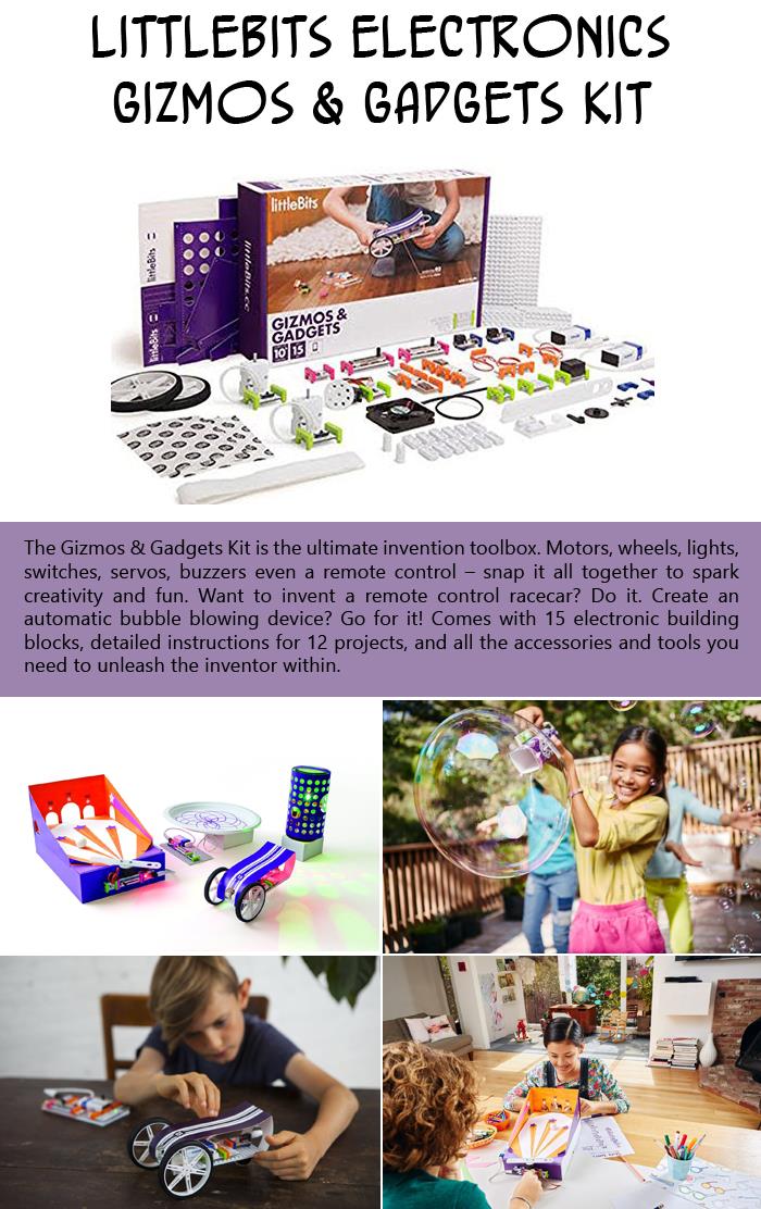 littleBits Electronics Gizmos and Gadgets Kit