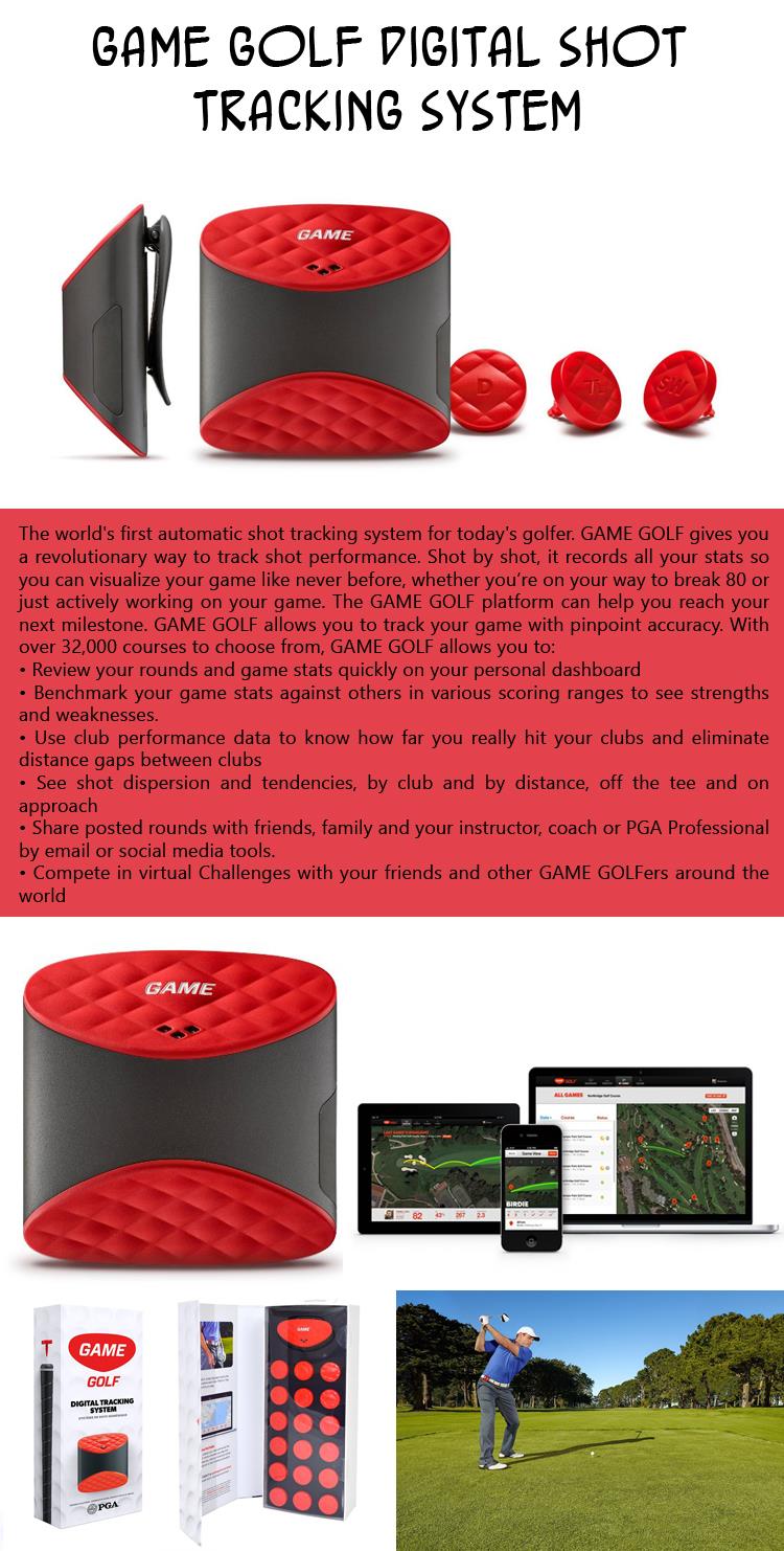 Game Golf Digital Shot Tracking System