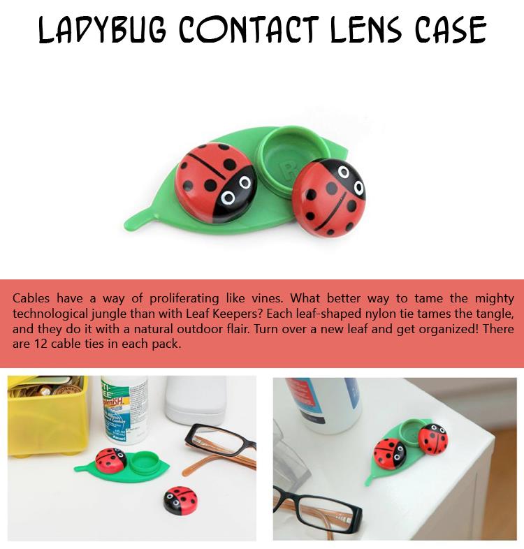 LadyBug Contact Lens Case