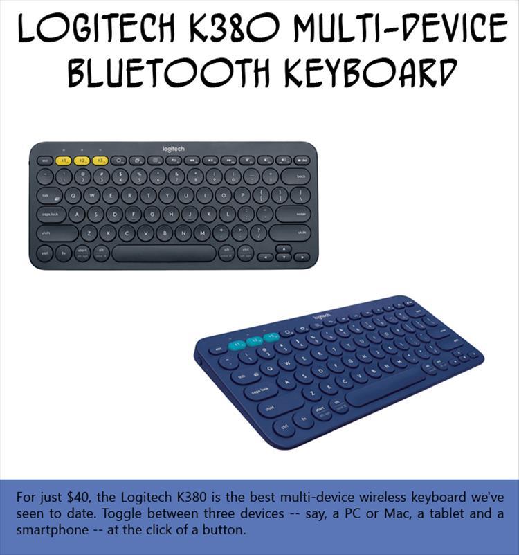 Logitech K380 Multi-device Bluetooth Keyboard