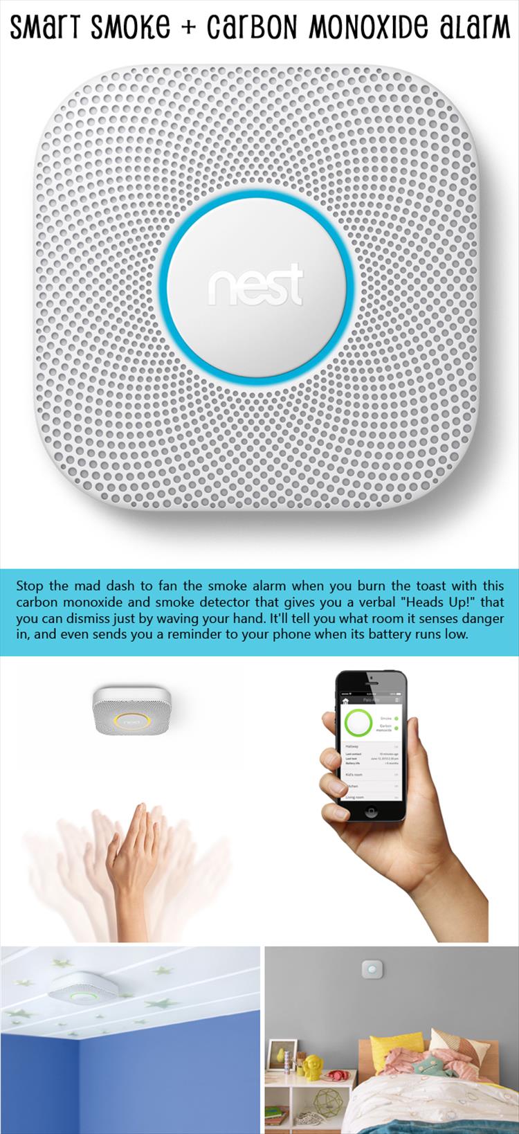 Smart Smoke and Carbon Monoxide Alarm