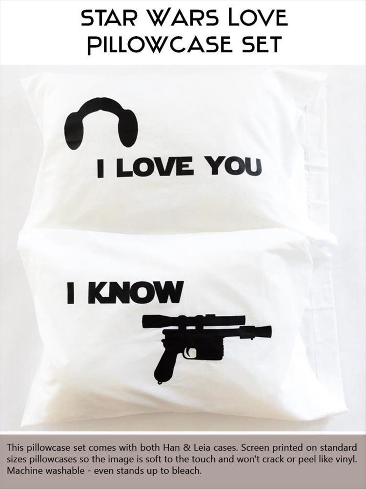 Star Wars Love Pillowcase Set