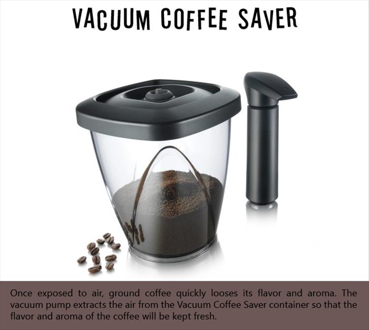 Vacuum Coffee Saver