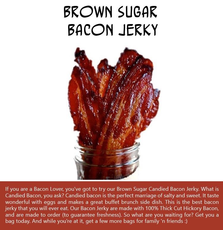Brown Sugar Bacon Jerky