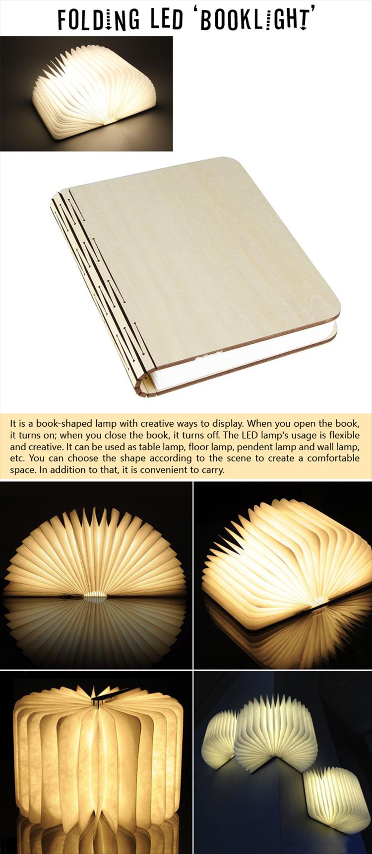 Folding LED Booklight