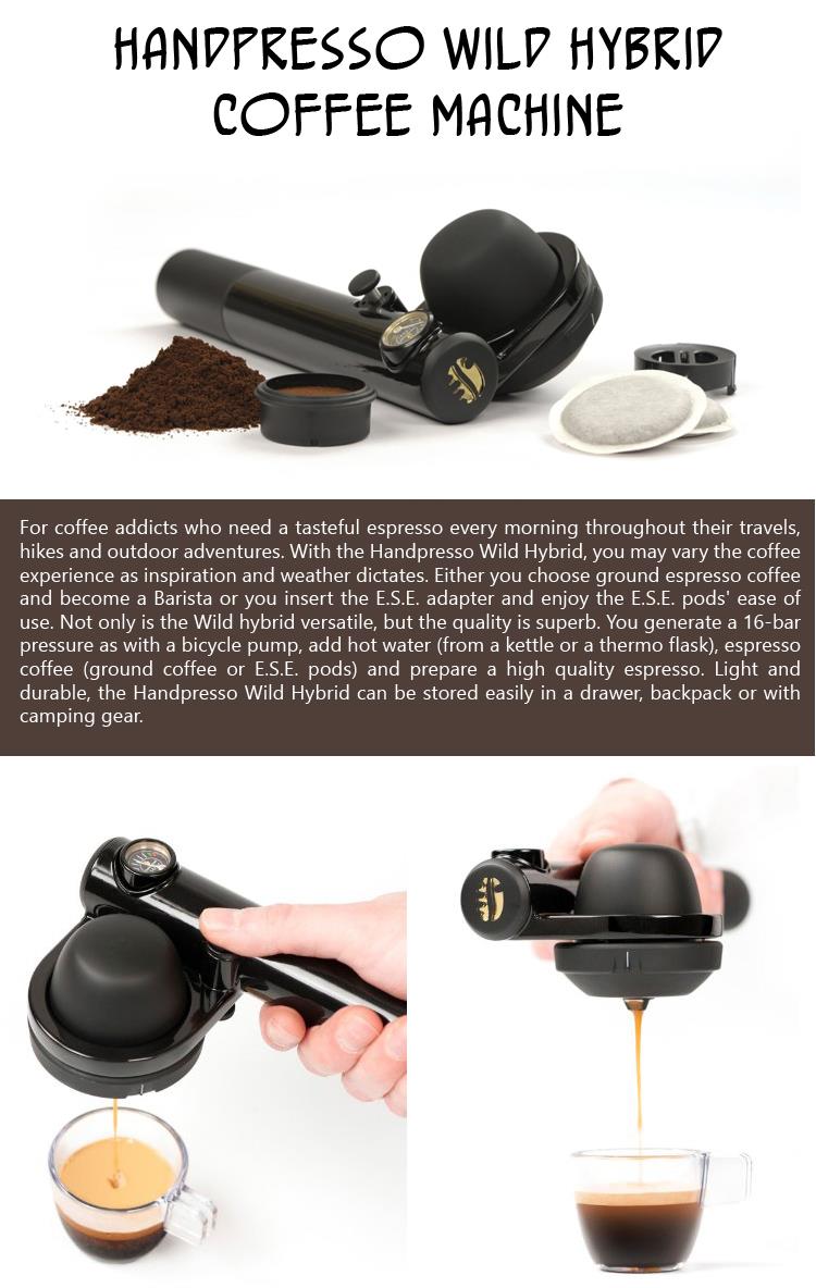 Handpresso Wild Hybrid Coffee Machine