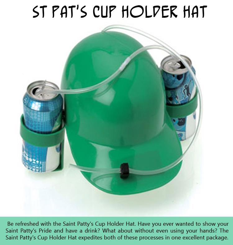 St Pat's Cup Holder Hat